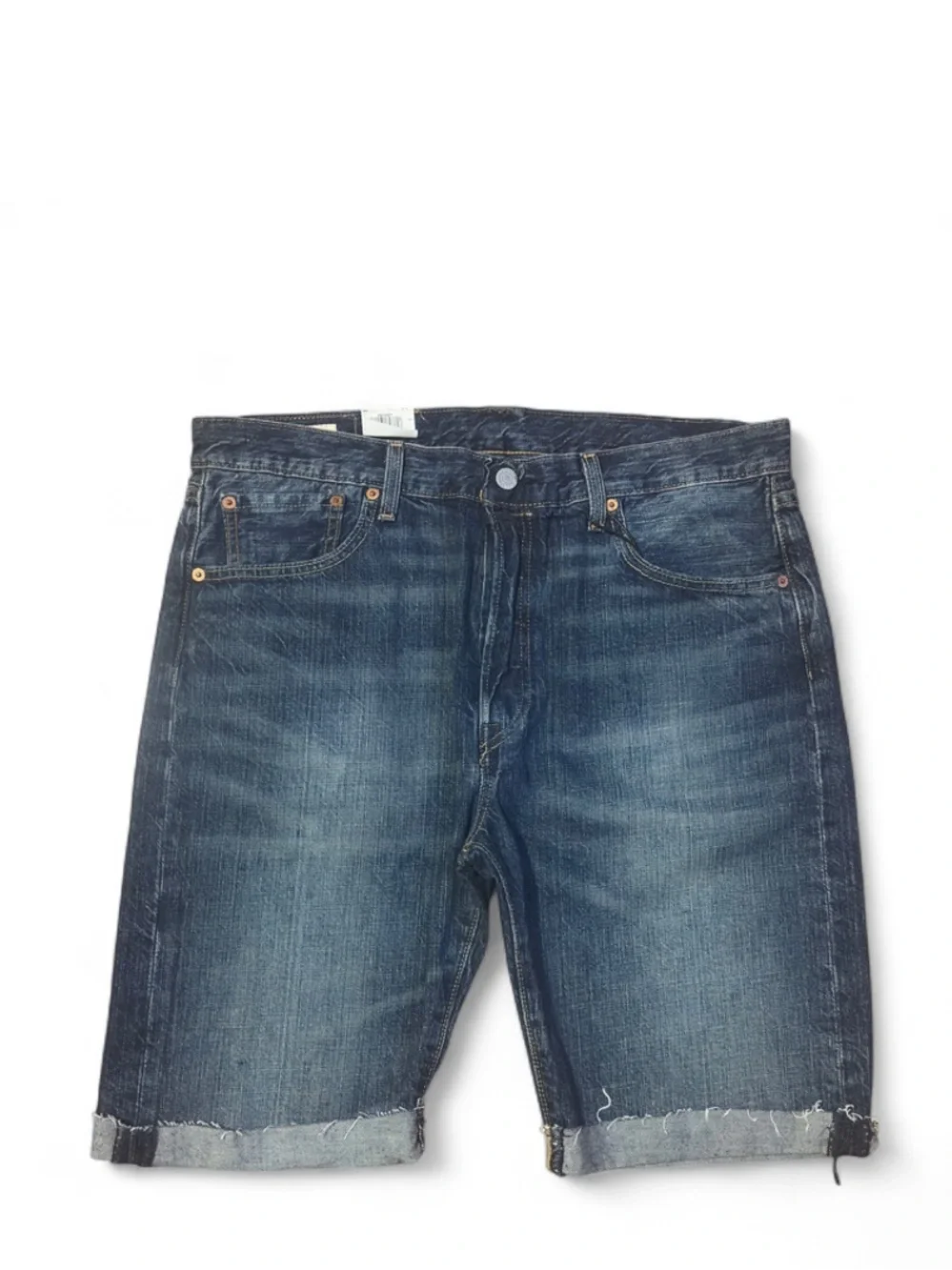 Levi’s 501 Medium Washed Button-fly Denim Cutoff Shorts Size W34 (NWT)